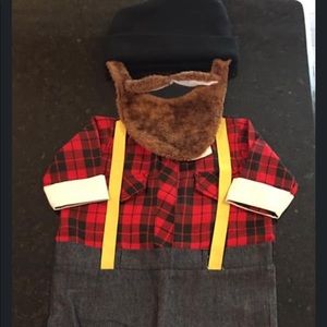 Toddler lumberjack costume